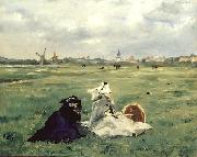 Edouard Manet Hirondelles France oil painting artist
